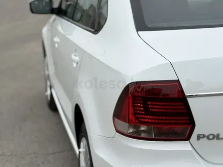 Volkswagen Polo 2016 года за 5 350 000 тг. в Алматы – фото 34