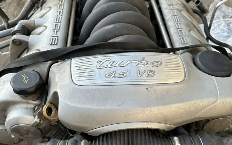 Двигатель 4.5 турбо Cayenne 955 Без задиров после эндоскопаүшін750 000 тг. в Алматы