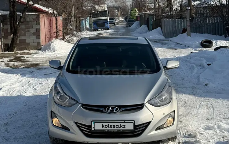 Hyundai Elantra 2015 годаүшін7 100 000 тг. в Алматы