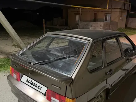 ВАЗ (Lada) 2114 2008 года за 1 200 000 тг. в Шымкент – фото 5