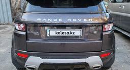 Land Rover Range Rover Evoque 2012 годаүшін7 100 000 тг. в Алматы – фото 4