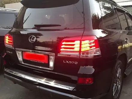 Комплект рестайлинга (переделка) на Lexus LX570 2007-2011 под 2012-2015 г. за 1 050 000 тг. в Алматы – фото 7