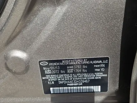 Hyundai Elantra 2013 года за 4 990 000 тг. в Актау – фото 6