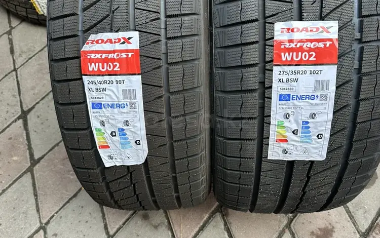 245-40r20 перед 275-35r20 задние Roadx RX Frost WU02 за 43 000 тг. в Алматы