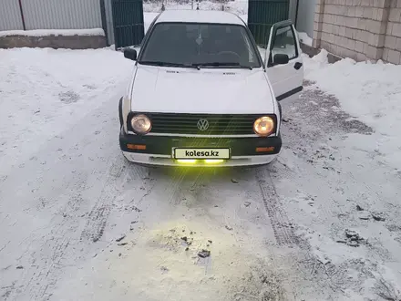 Volkswagen Golf 1991 года за 1 050 000 тг. в Кордай – фото 3