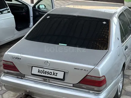 Mercedes-Benz S 320 1997 годаүшін3 500 000 тг. в Тараз – фото 6