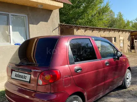 Daewoo Matiz 2007 года за 1 250 000 тг. в Тараз – фото 4