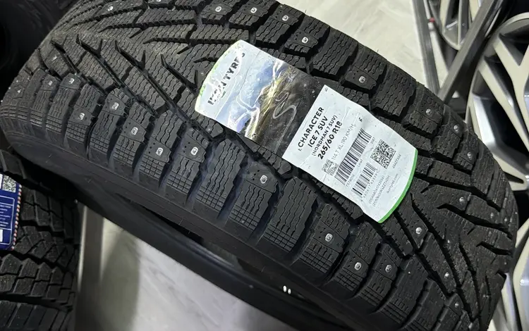 Шипованные шины ikon tyres nokian nordman 7 за 73 000 тг. в Астана