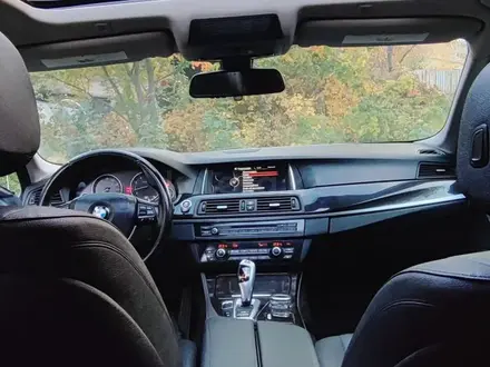 BMW 528 2015 года за 10 200 000 тг. в Алматы – фото 8