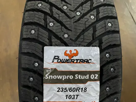 235/60r18 Powertrac Snowpro Stud 02 за 56 000 тг. в Астана – фото 4