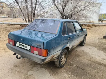 ВАЗ (Lada) 21099 2000 года за 770 000 тг. в Байконыр – фото 3