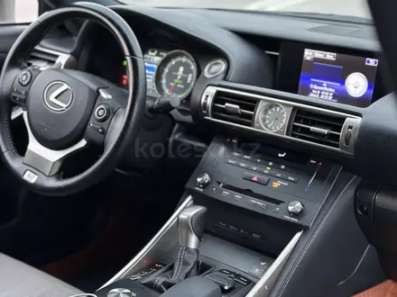 Lexus IS 250 2014 года за 11 500 000 тг. в Алматы – фото 14