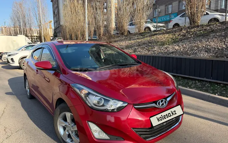 Hyundai Elantra 2015 года за 5 600 000 тг. в Алматы