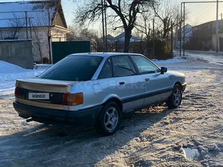 Audi 80 1989 года за 530 000 тг. в Шымкент – фото 5