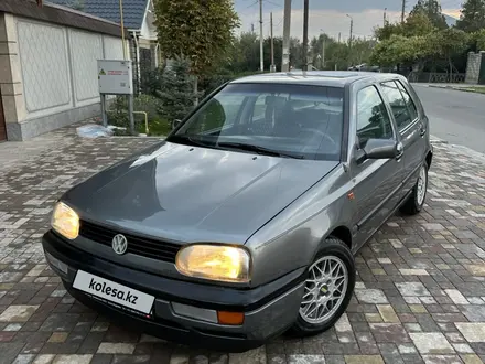 Volkswagen Golf 1993 года за 1 800 000 тг. в Тараз – фото 2