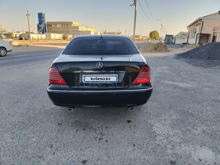 Mercedes-Benz S 320 2000 года за 5 300 000 тг. в Жанаозен – фото 3