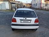 Volkswagen Golf 1995 годаүшін1 500 000 тг. в Кентау – фото 4