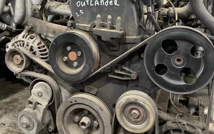 Двигатель 4G63 2.0л катушечный Mitsubishi Outlander за 500 000 тг. в Караганда