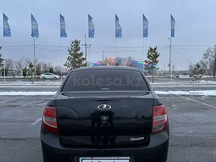 ВАЗ (Lada) Granta 2190 2013 года за 2 000 000 тг. в Тараз – фото 6