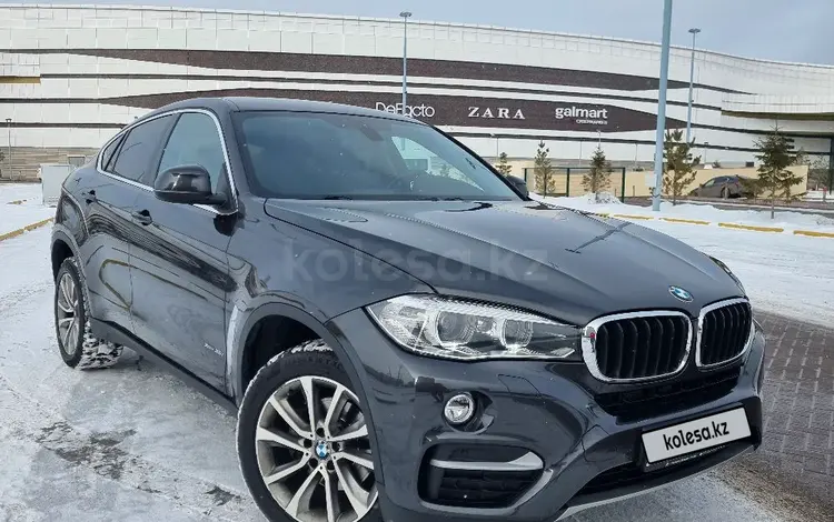 BMW X6 2017 года за 21 500 000 тг. в Астана