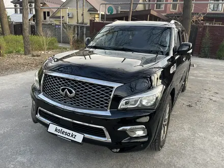 Infiniti QX80 2014 года за 17 000 000 тг. в Алматы – фото 10