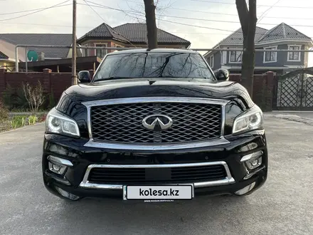 Infiniti QX80 2014 года за 17 000 000 тг. в Алматы – фото 6