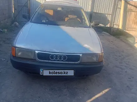 Audi 80 1991 года за 650 000 тг. в Шу – фото 8