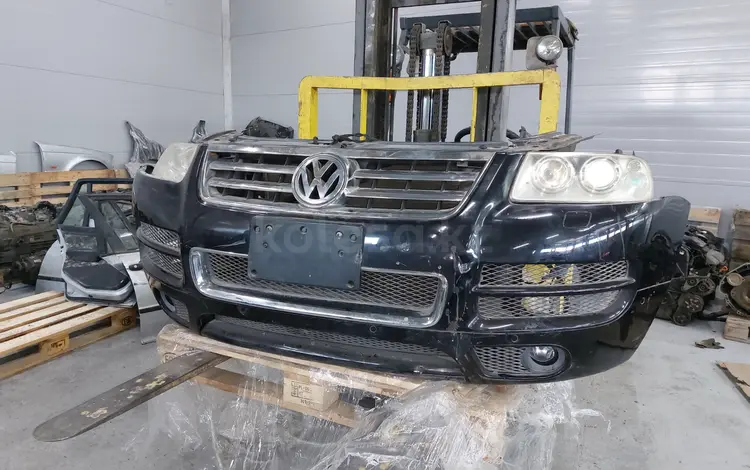 Ноускат морда Volkswagen Touareg 3.2 (Nose cut передняя часть) за 17 642 тг. в Алматы