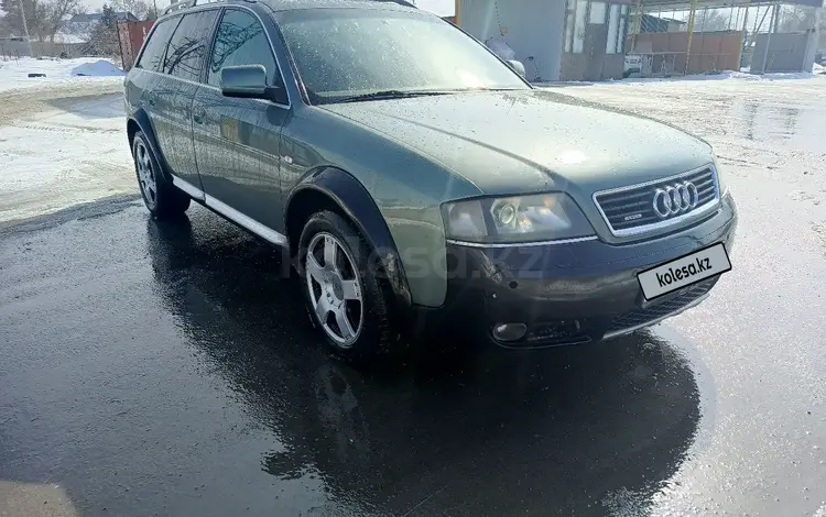 Audi A6 allroad 2001 годаүшін4 000 000 тг. в Алматы