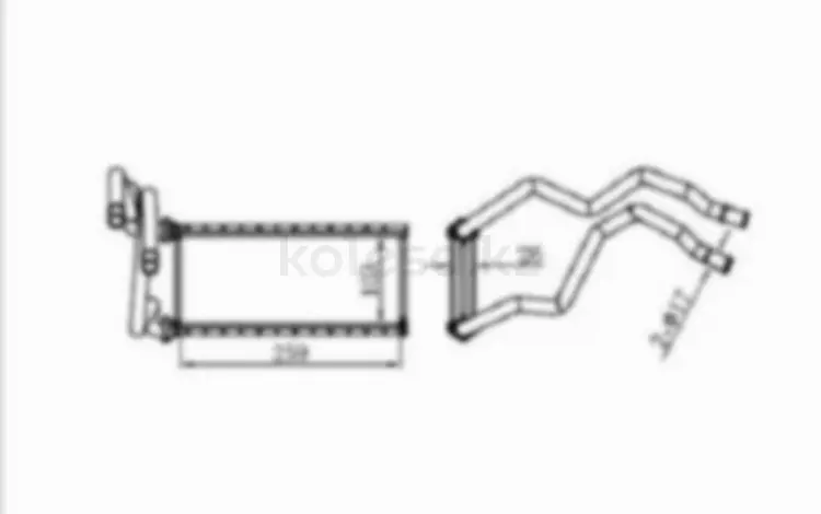 Радиатор отопителя салонаfor10 550 тг. в Алматы