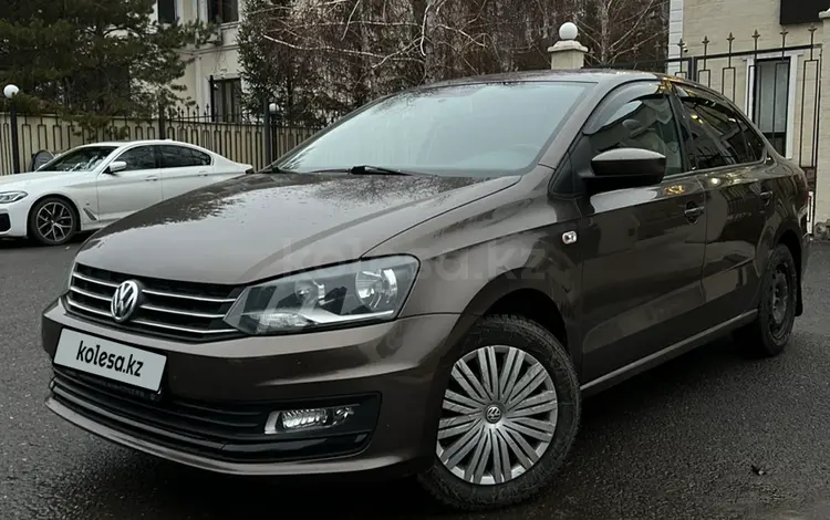 Volkswagen Polo 2018 года за 6 500 000 тг. в Астана