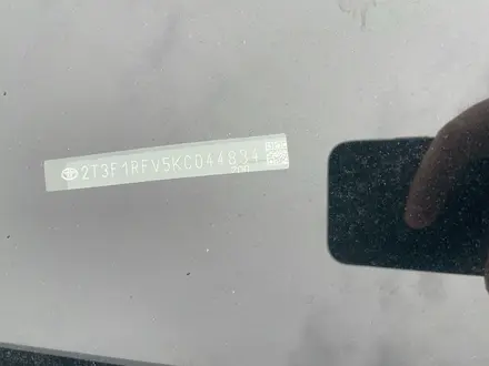 Toyota RAV4 2019 года за 11 000 000 тг. в Жанаозен – фото 9