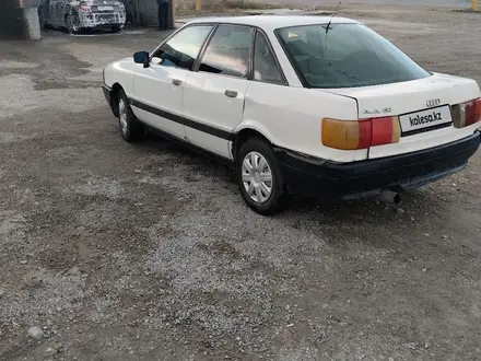 Audi 80 1991 года за 800 000 тг. в Тараз – фото 7