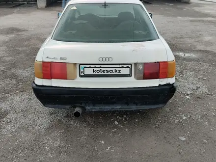 Audi 80 1991 года за 800 000 тг. в Тараз – фото 5