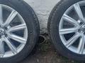 Диски r 18 j8 et 39.245x45. Оригинал, серебро, плюс шины Michelin липучка за 220 000 тг. в Новоишимский – фото 2