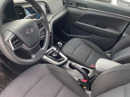 Hyundai Elantra 2018 года за 5 690 000 тг. в Астана – фото 8