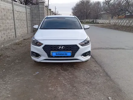 Hyundai Accent 2018 года за 7 300 000 тг. в Тараз – фото 2