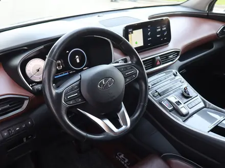 Hyundai Santa Fe Exclusive 2021 года за 15 116 279 тг. в Шымкент – фото 20