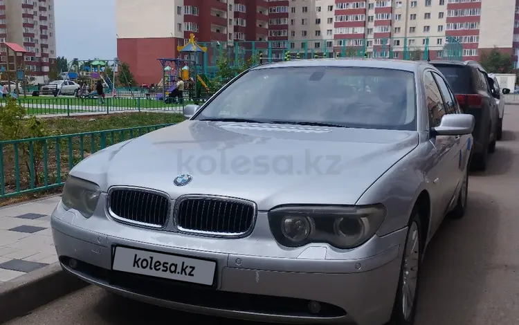 BMW 735 2002 года за 4 100 000 тг. в Астана