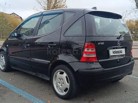 Mercedes-Benz A 160 2003 года за 3 200 000 тг. в Астана – фото 9