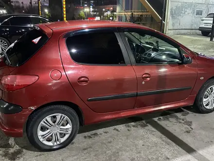 Peugeot 206 2005 года за 1 600 000 тг. в Алматы – фото 5