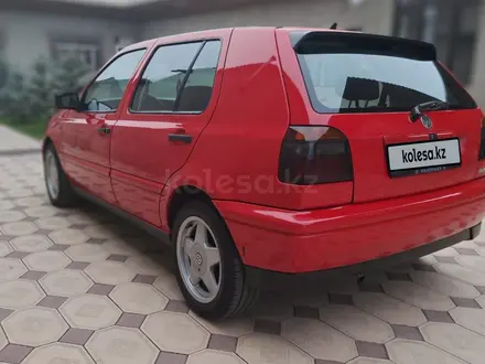 Volkswagen Golf 1997 года за 2 600 000 тг. в Тараз – фото 8