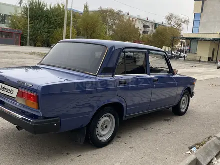 ВАЗ (Lada) 2107 2005 года за 1 400 000 тг. в Туркестан – фото 4