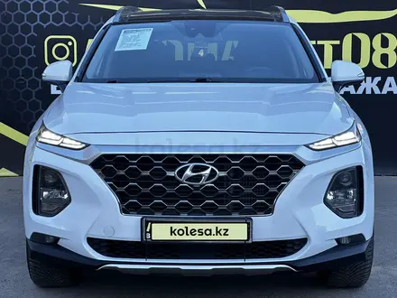 Hyundai Santa Fe 2019 года за 14 800 000 тг. в Тараз – фото 2