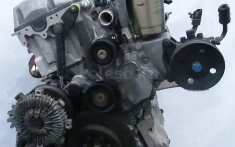 Саньенг SsangYong двигатель двс с навесом в комплекте с коробкой акпп за 130 000 тг. в Астана