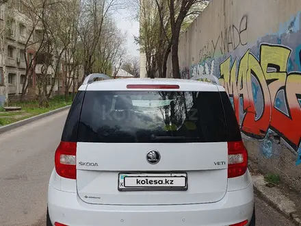 Skoda Yeti 2014 года за 6 100 000 тг. в Алматы – фото 4