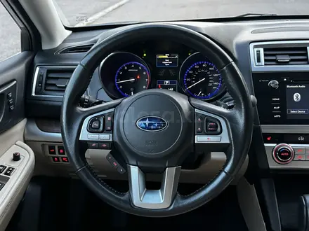 Subaru Outback 2015 года за 10 300 000 тг. в Алматы – фото 19