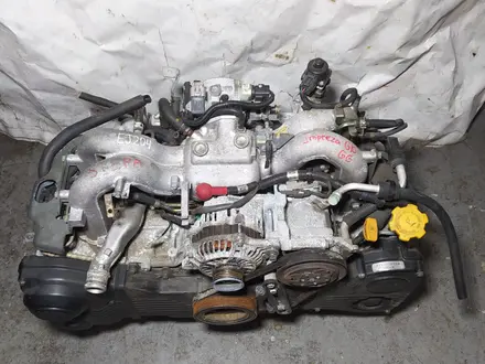 Двигатель Subaru EJ204 EJ20 2.0 4-х вальный Субару ЕЖ20 Forester Legacy за 400 000 тг. в Караганда – фото 2