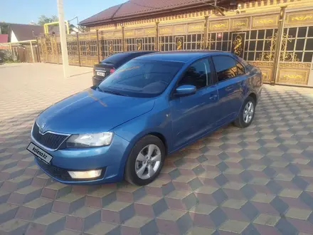 Skoda Rapid 2013 года за 4 100 000 тг. в Костанай – фото 3