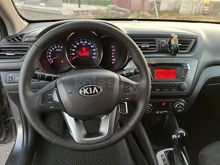 Kia Rio 2014 года за 5 600 000 тг. в Костанай – фото 9